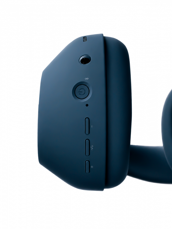 Наушники беспроводные Bluetooth с микрофоном Орбита OT-ERB54 Синие